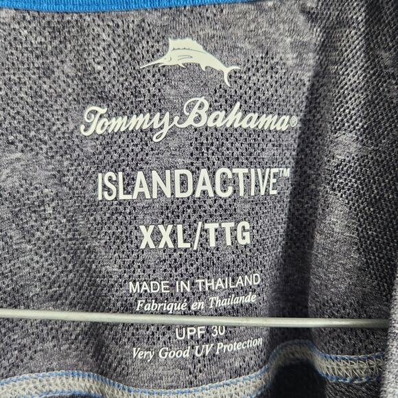 Tommy Bahama Gray Short Sleeve Top Womens Size XXL - Picture 3 of 3